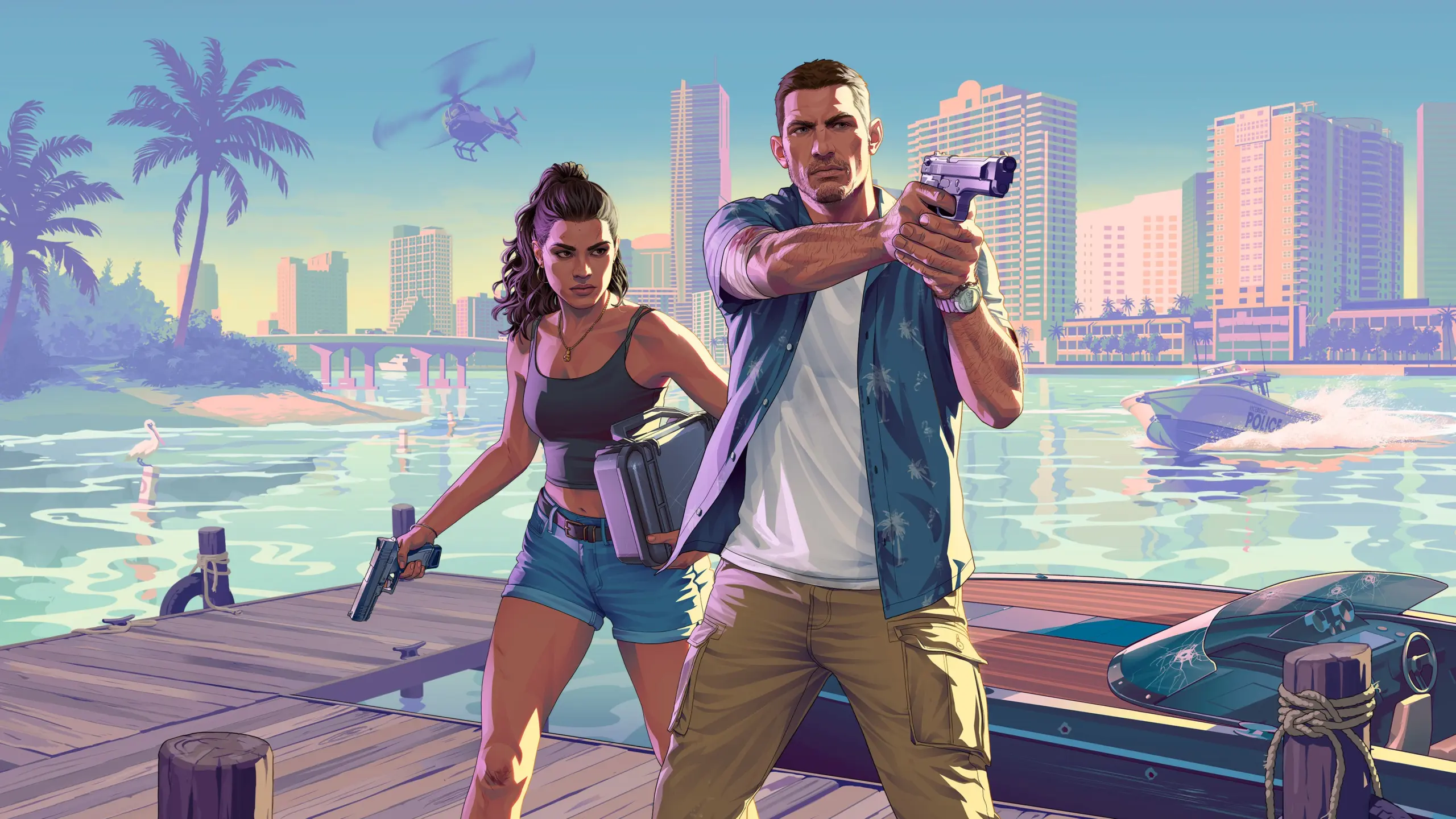 Grand theft auto vi rilis trailer kedua, unjuk dunia yang menakjubkan