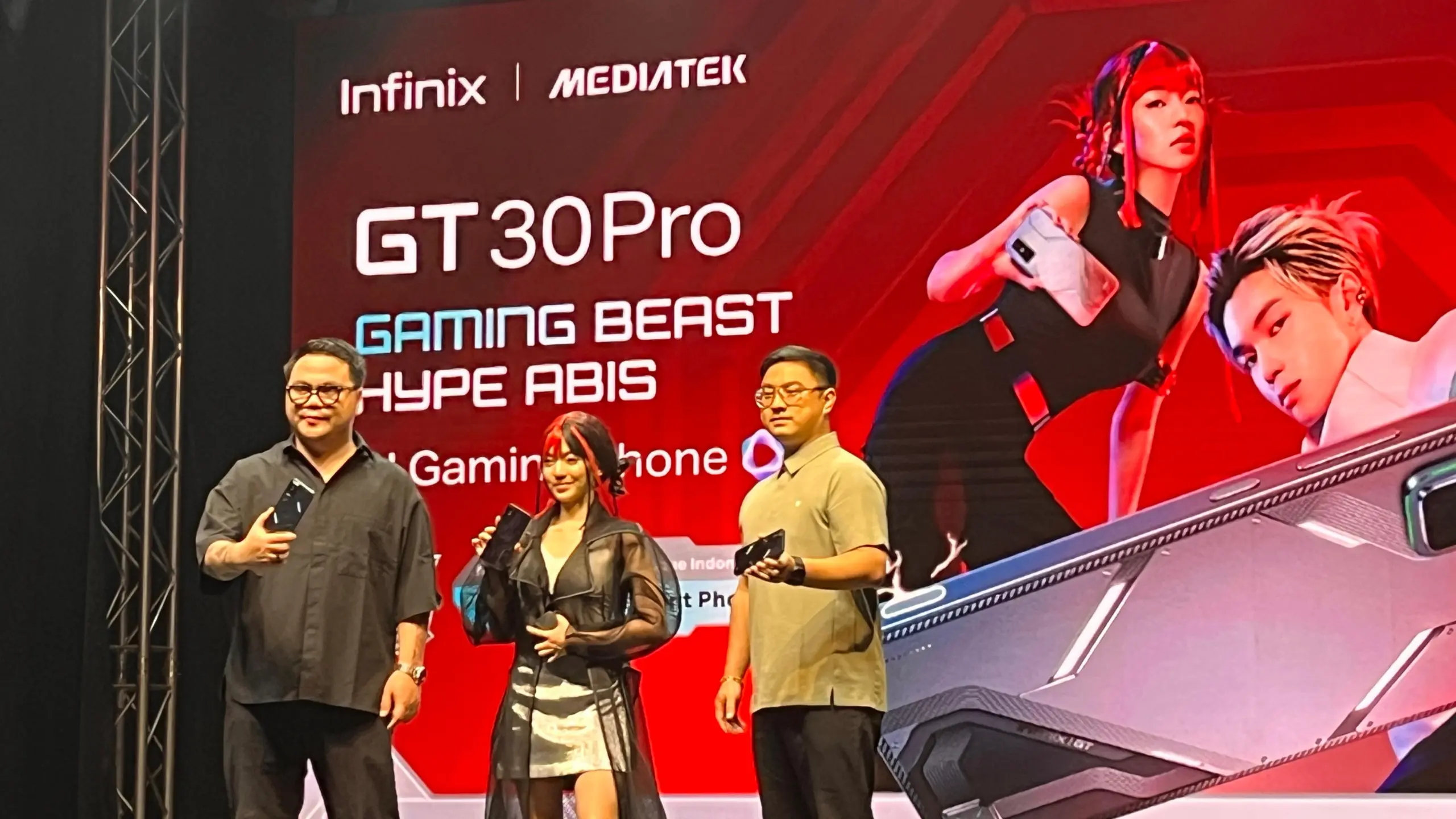 Meluncur di indonesia, gt 30 pro torehkan rekor muri 24 jam gaming nonstop 4 Infinix gt 30 pro 1