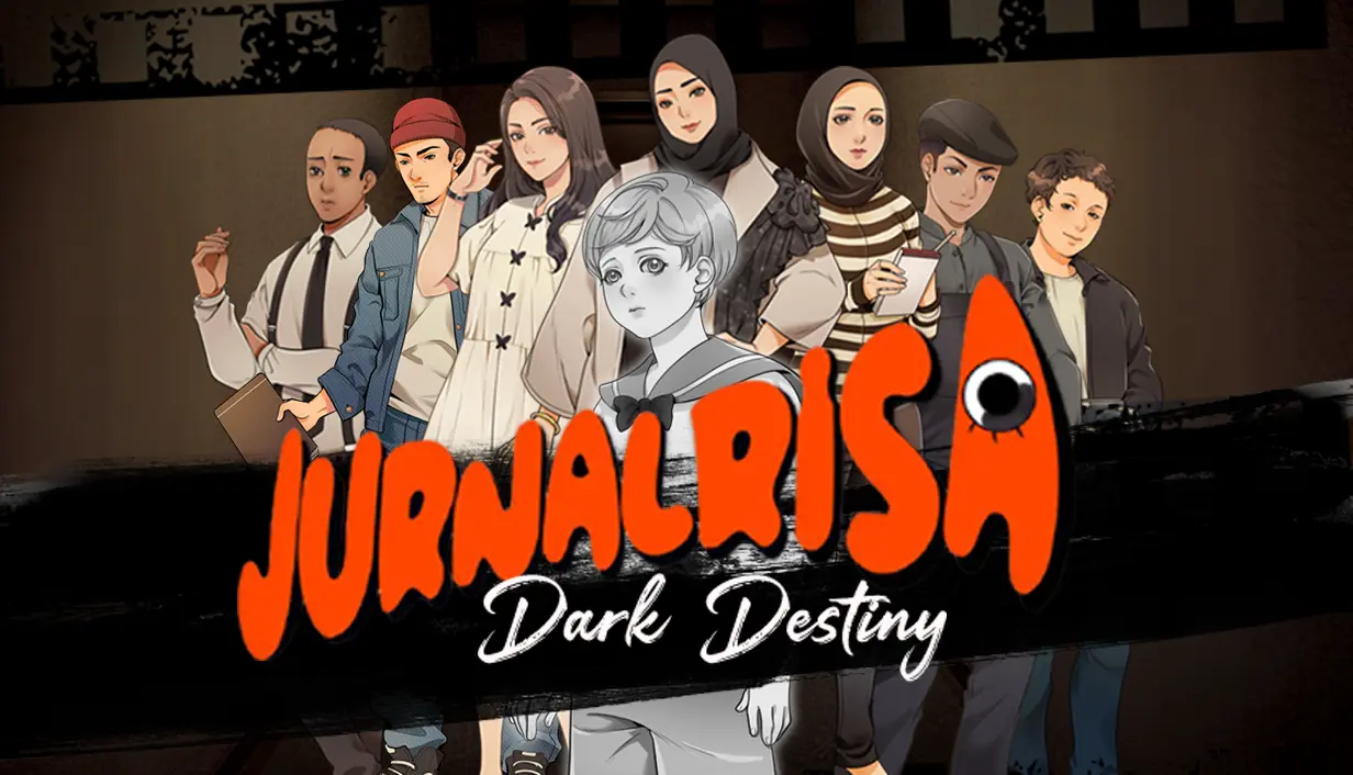 Jurnal risa dark destiny, game visual novel baru dari digital happiness