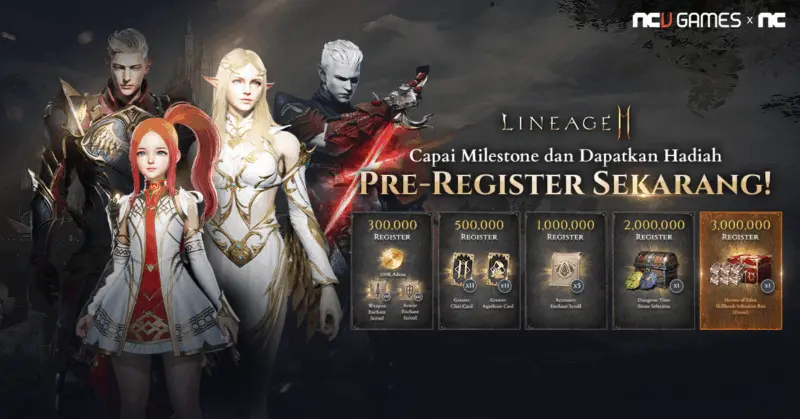 NCV Games Umumkan Perilisan Lineage2M Pada 20 Mei, Banyak Hadiah Eksklusif Menanti! 2 Lineage2m 2