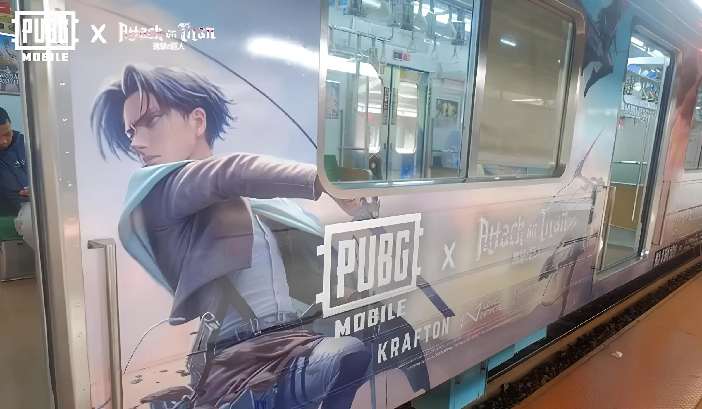 PUBG Mobile X Attack on Titan, Kolaborasi Epic di Commuter Line Jakarta-Bogor 2 PUBG Mobile X Attack on Titan, Kolaborasi Epic di Commuter Line Jakarta-Bogor