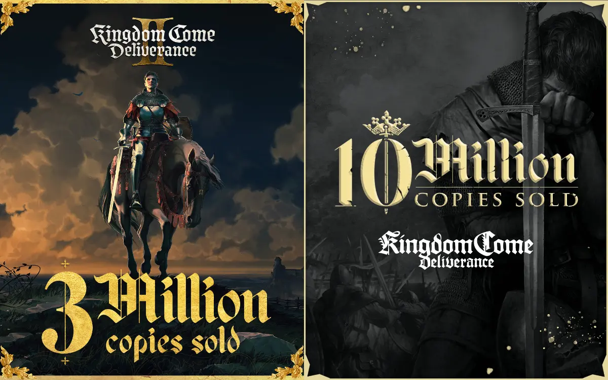 Penjualan Kingdom Come: Deliverance II Tembus 3 Juta Kopi; Kingdom Come: Deliverance Tembus 10 Juta Kopi