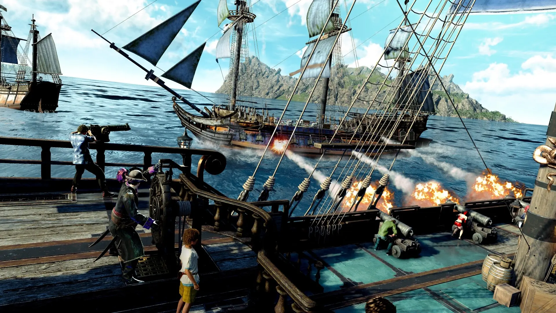 Ryosuke horii sengaja blokir pengaruh assassin's creed iv dan sea of thieves untuk pirate yakuza in hawaii