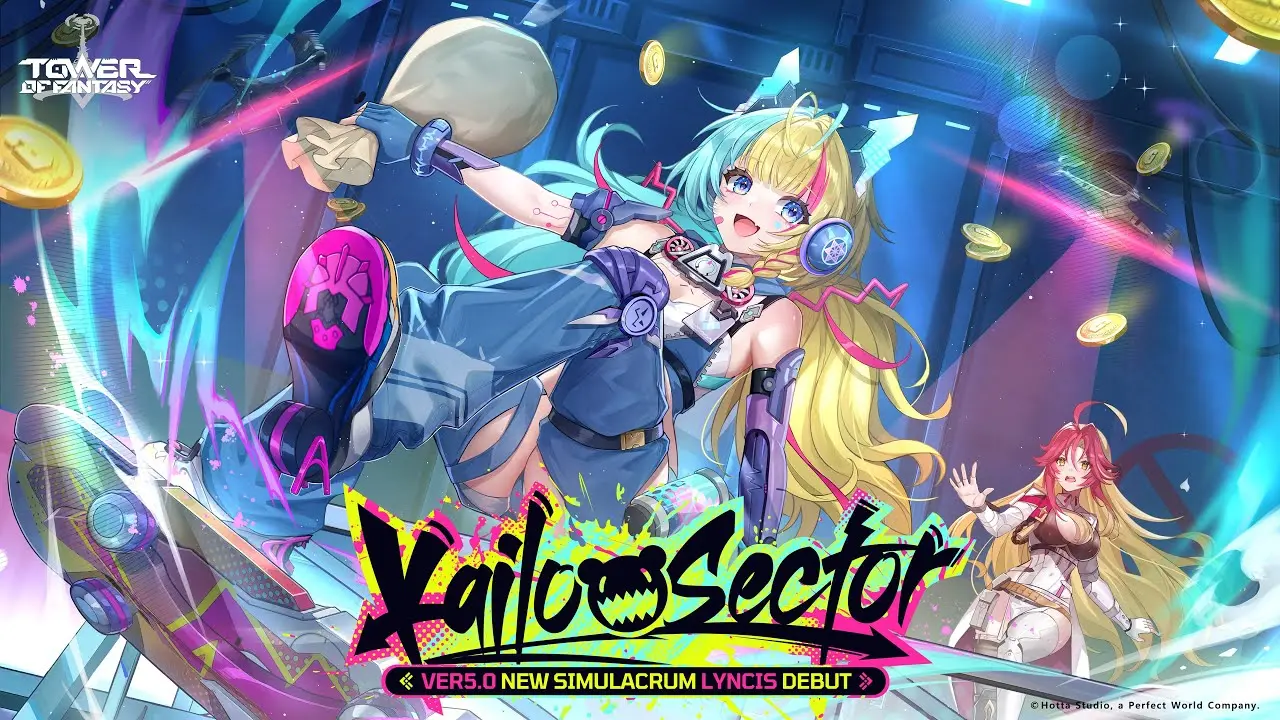 Tower of fantasy versi 5. 0 kailo sector sudah tersedia!