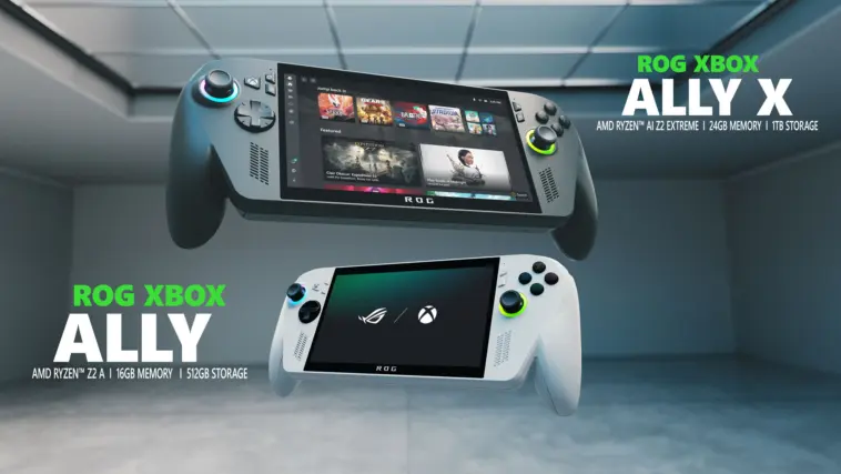 Microsoft Umumkan ROG Xbox Ally dan ROG Xbox Ally X