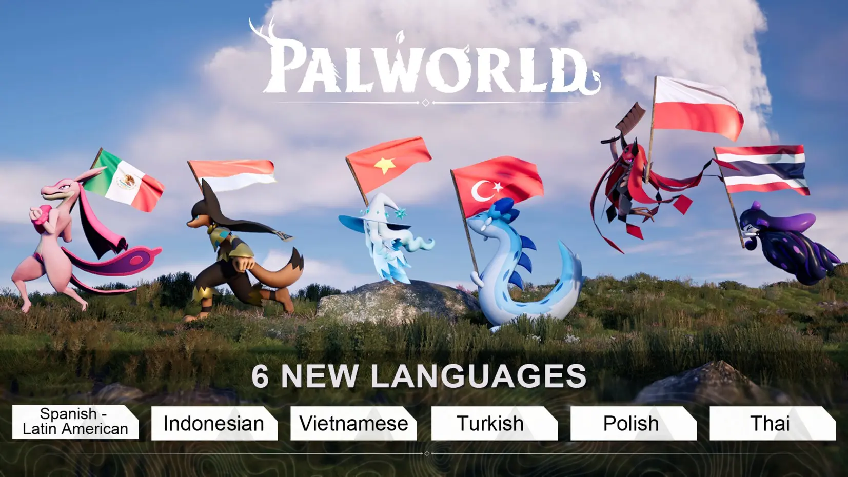 Palworld dapat dukungan bahasa indonesia