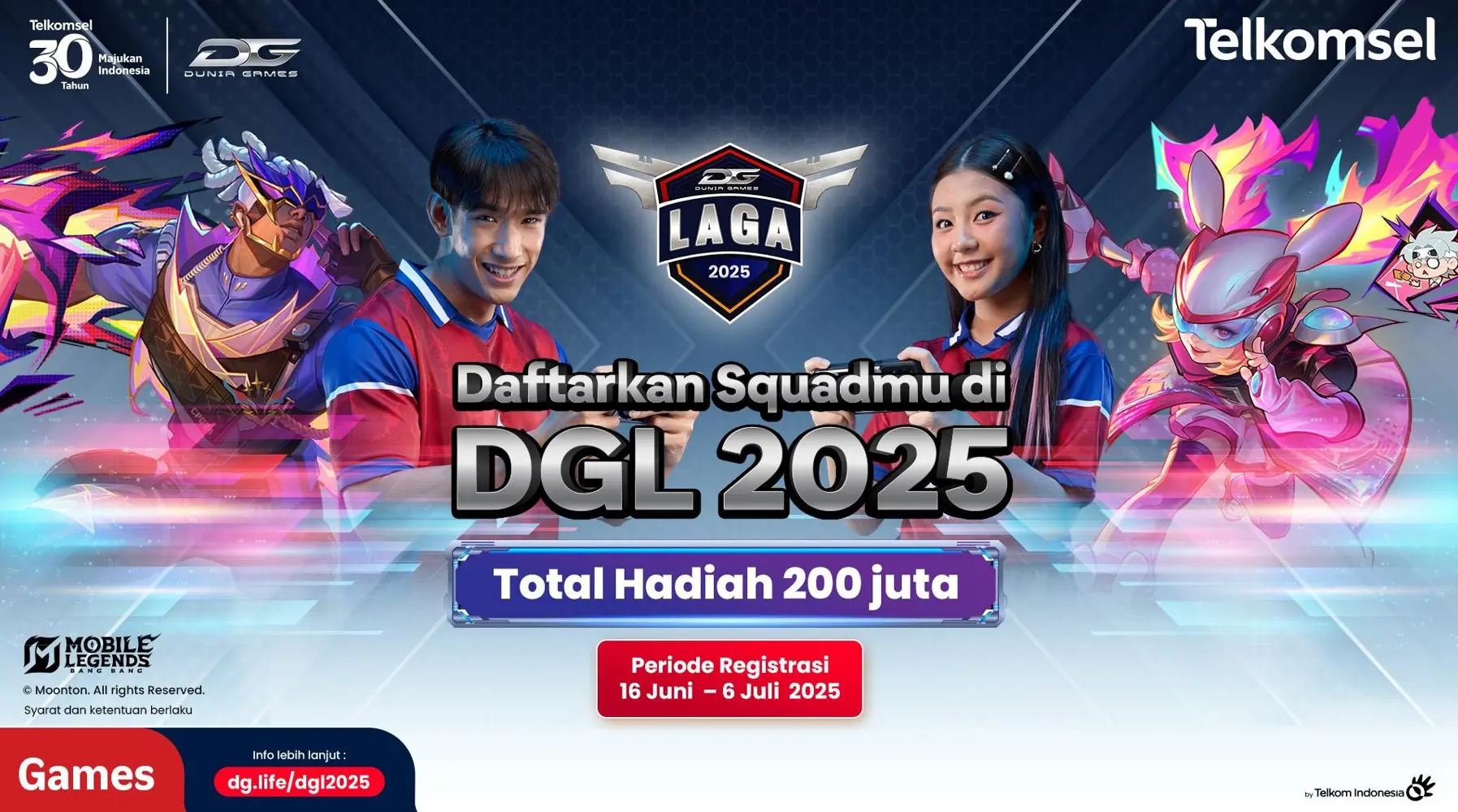 Dunia games laga 2025 resmi digelar untuk para komunitas 1 Duniagames laga 1