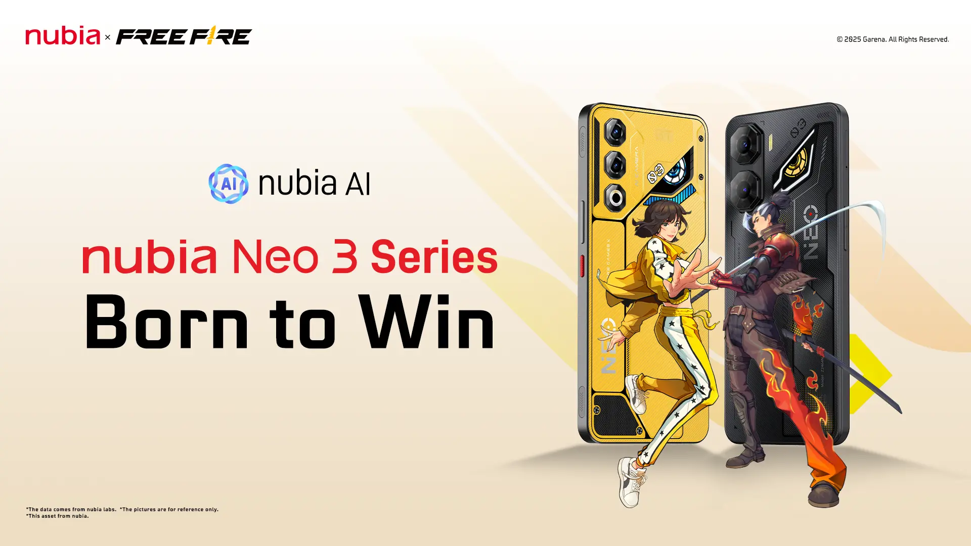 nubia Neo 3 Series Jadi Co-Branded Smartphone Resmi Garena Free Fire