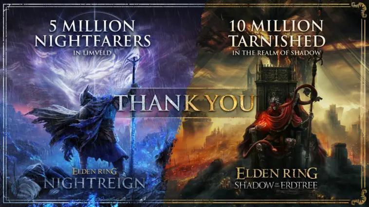 Penjualan Elden Ring Nightreign Tembus 5 Juta Kopi; Shadow Of The Erdtree Tembus 10 Juta Kopi