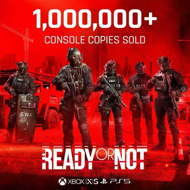 Penjualan ready or not tembus 10 juta kopi, 1 juta kopi dari konsol!