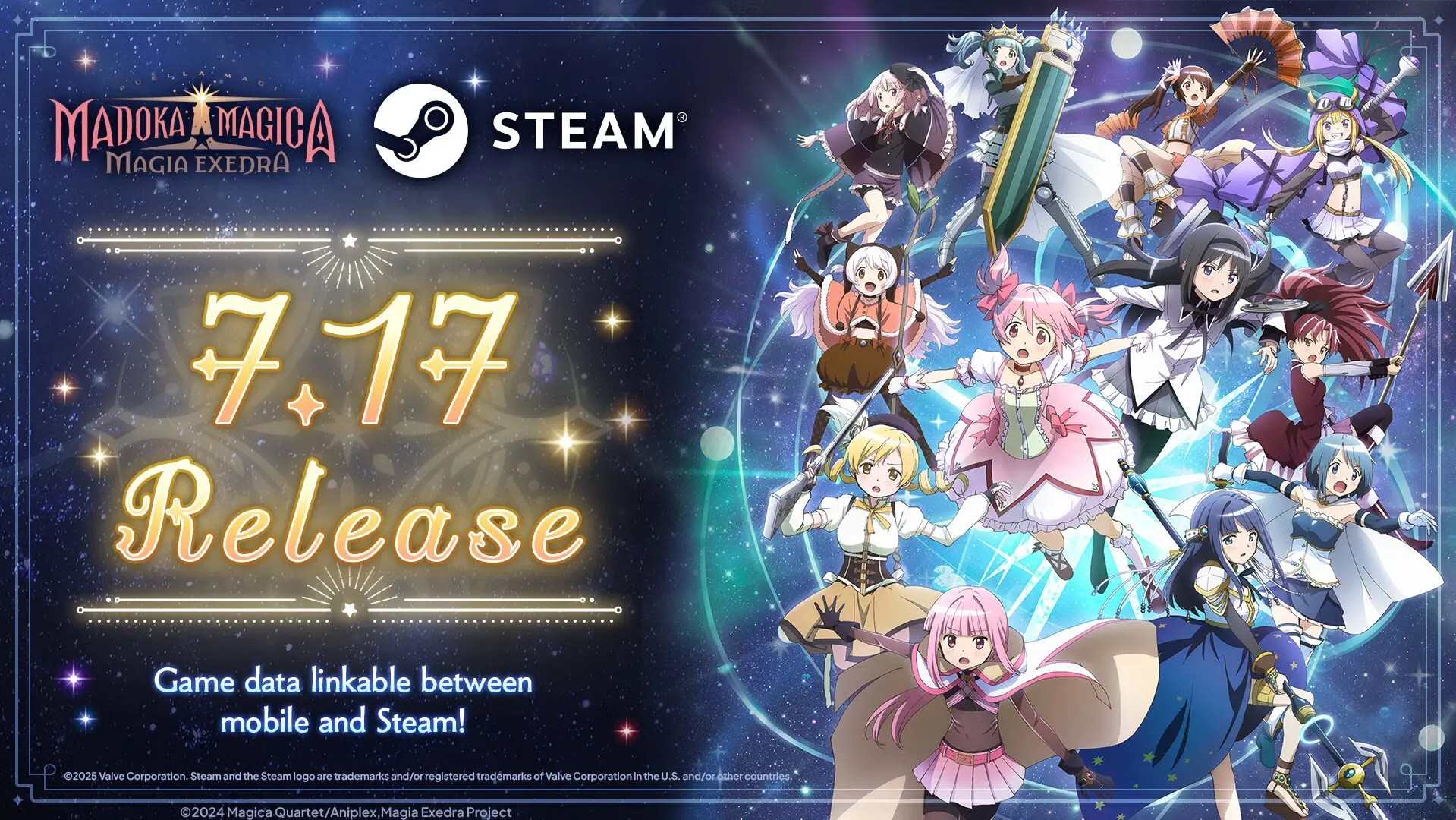 Puella magi madoka magica: magia exedra tuju steam