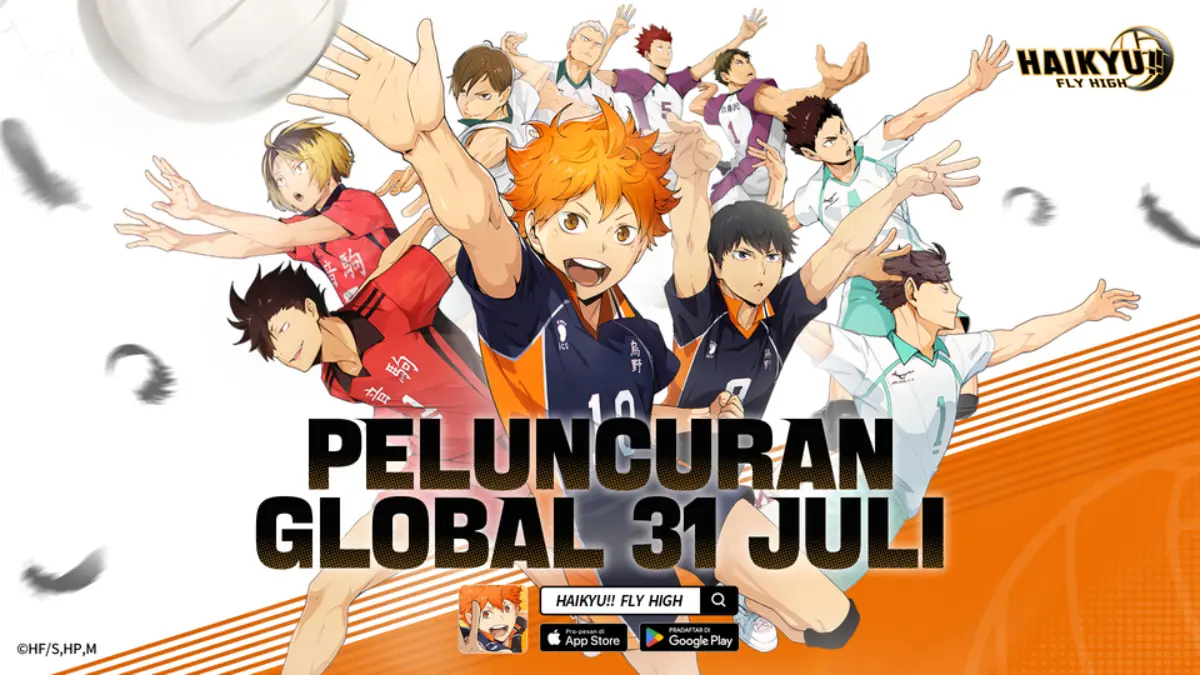 Tanggal rilis haikyu!! Fly high diumumkan