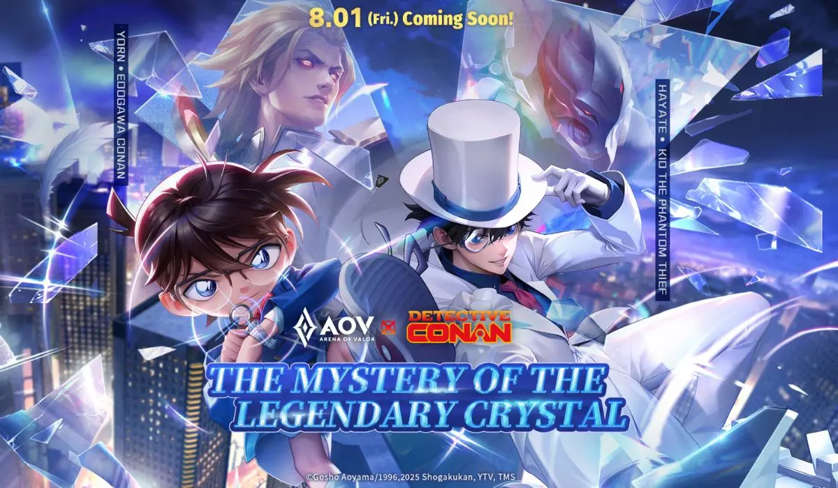 Kolaborasi arena of valor x detective conan, misteri baru di dunia athanor 1 Garena