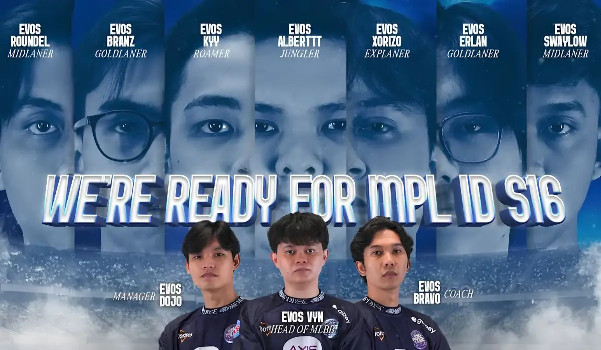 Official roster evos esports di mpl id season 16 2 Evos esports