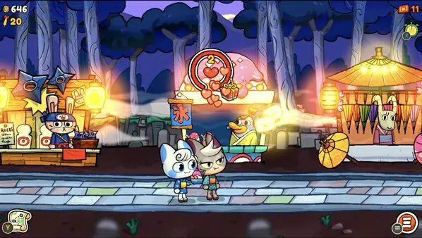 Kimono cats resmi rilis di steam dan nintendo switch 2 Kimono cats on steam