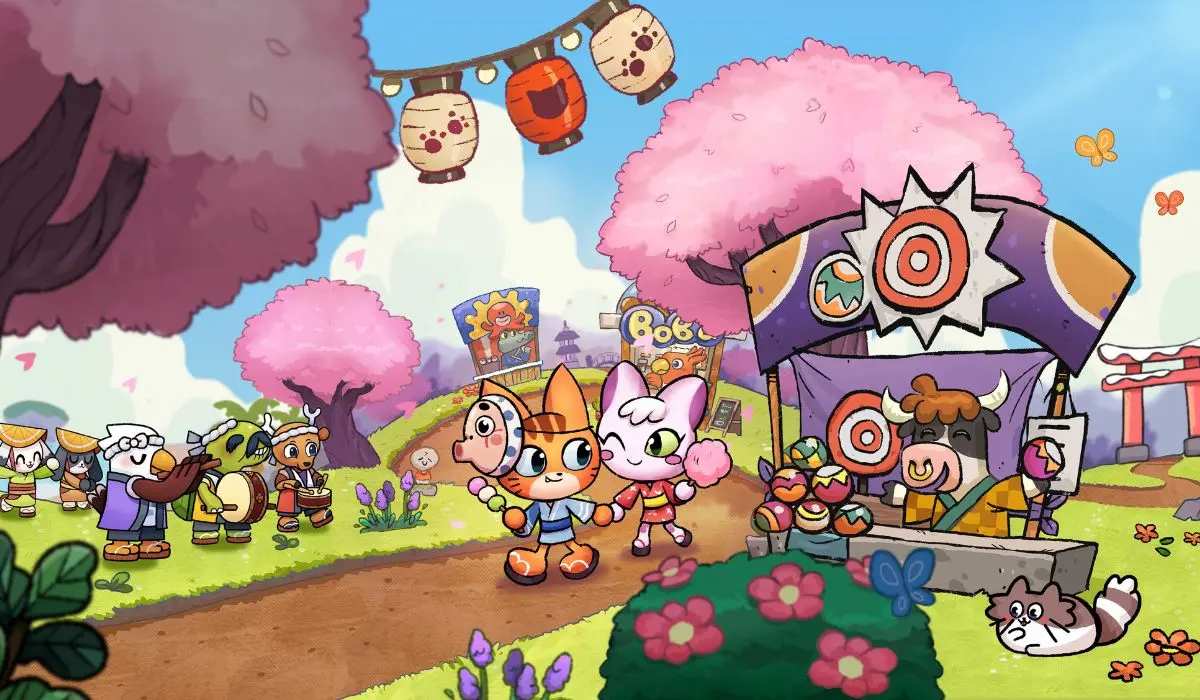 Kimono cats resmi rilis di steam dan nintendo switch 1 Reddeer games