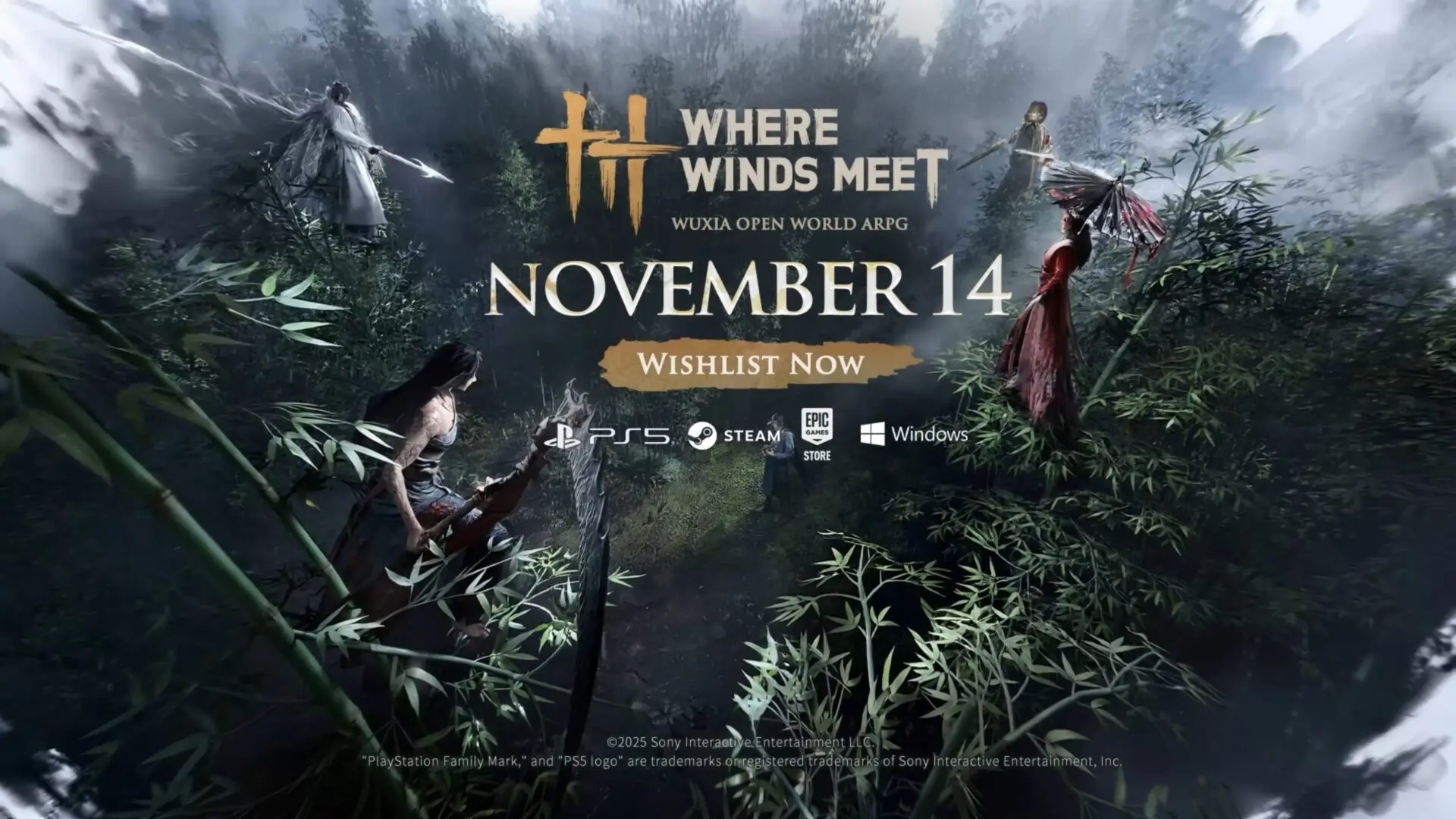 Tanggal Rilis Where Winds Meet Diumumkan