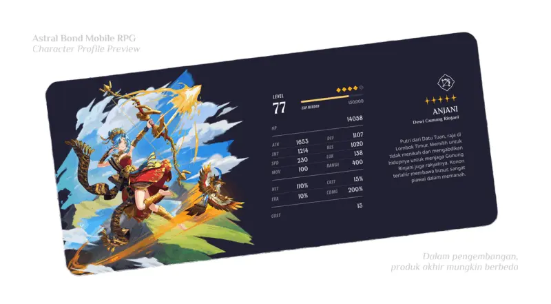 Astral Bond Luncurkan Website Teaser, Mobile RPG Fantasi Misteri Sarat Budaya Indonesia Siap Mendunia 3 Astralbond Screenpreview 03 Chara