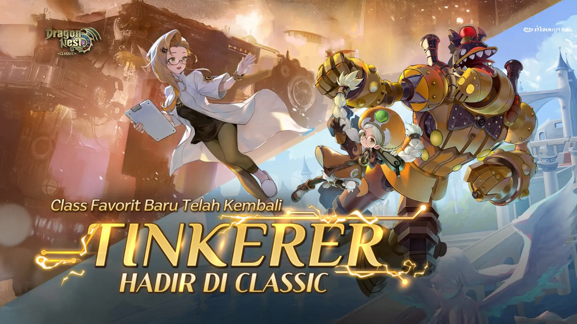 Dragon nest classic sambut class academic — salah satu favorit penggemar kembali hadir 1 Dragon nest classic tinkerer 2