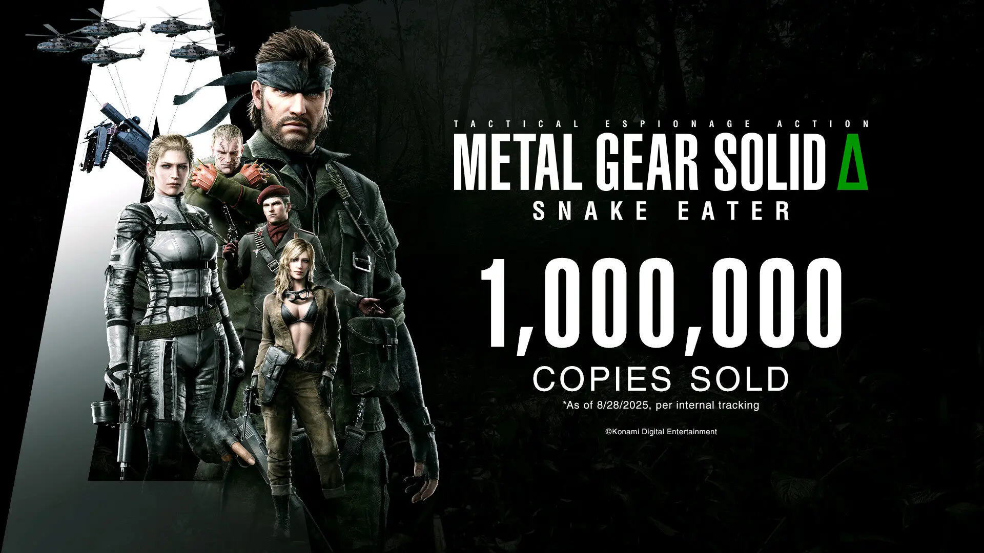 Penjualan Metal Gear Solid Δ: Snake Eater Tembus 1 Juta Kopi 1 Penjualan Metal Gear Solid Δ Snake Eater Tembus 1 Juta Kopi