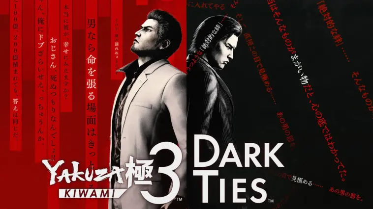Tanggal Rilis Yakuza Kiwami 3 & Dark Ties Diumumkan