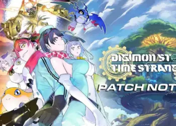 Digimon story time stranger rilis bersamaan dengan update peluncuran versi 1. 0 7 Bandai namco