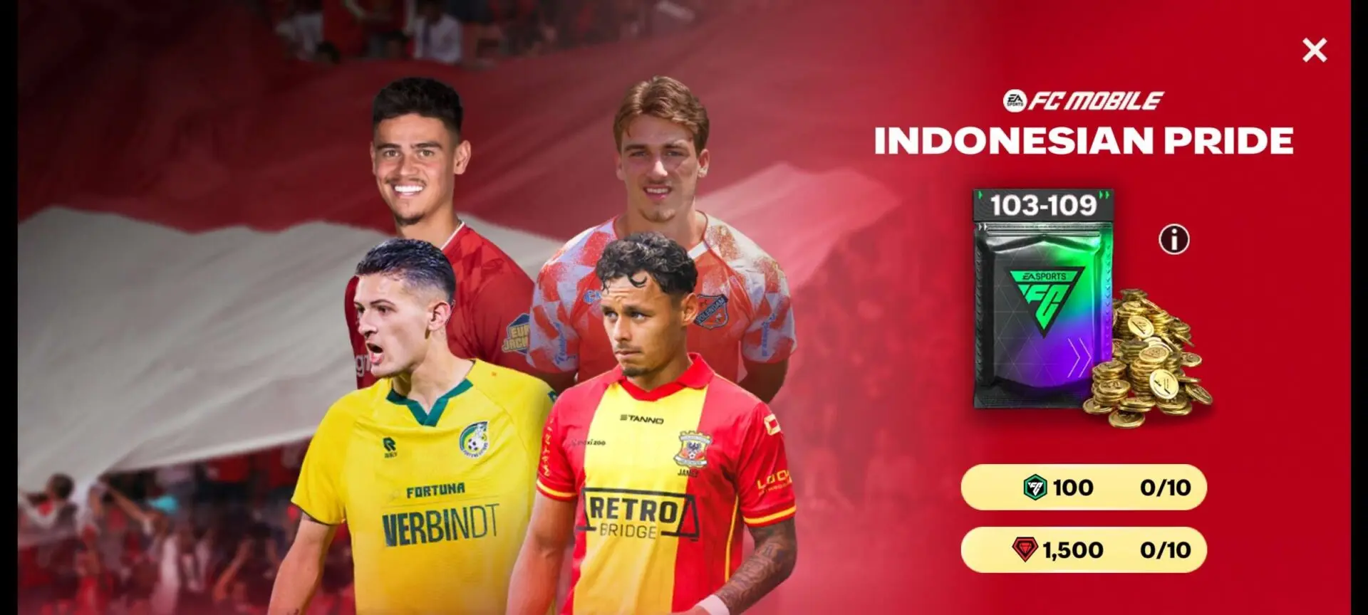 EA SPORTS FC Mobile Luncurkan Pack “Indonesian Pride” untuk Gamer Tanah Air