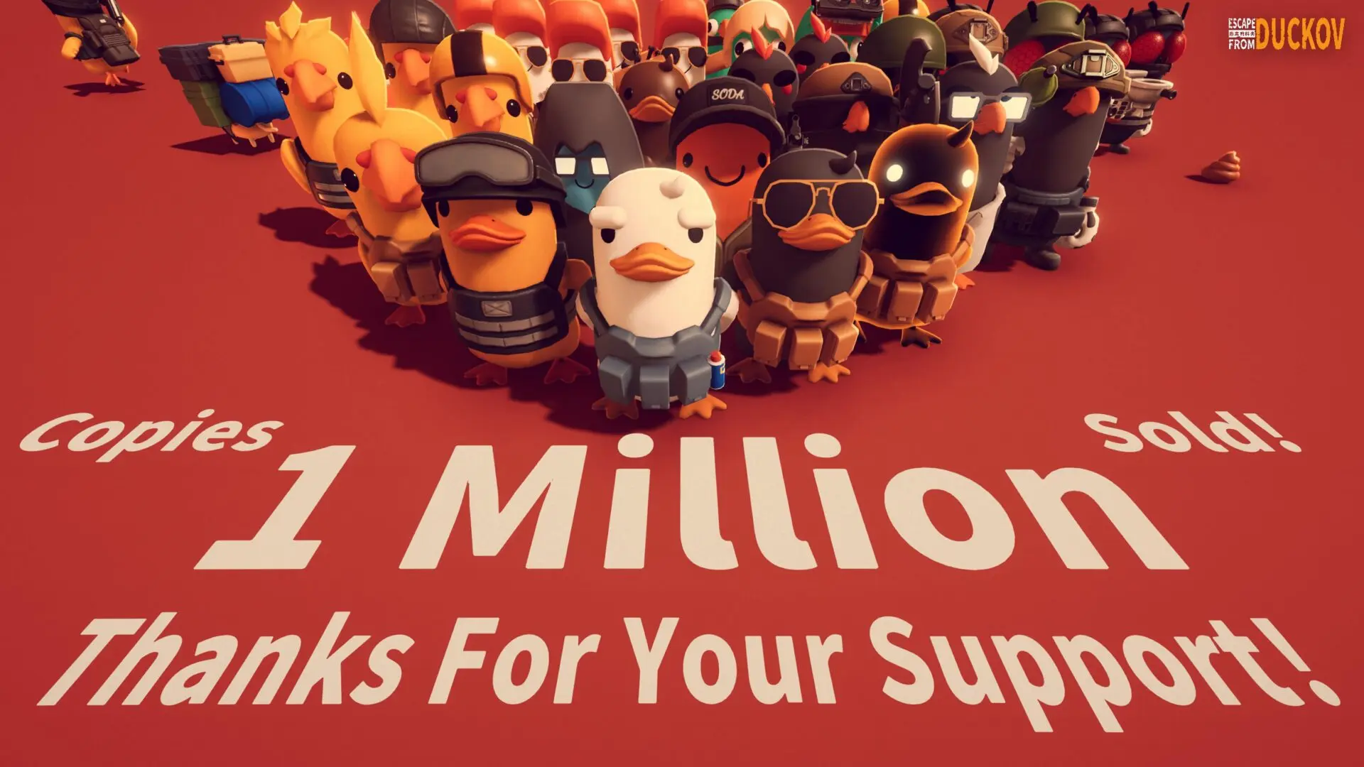 Penjualan Escape from Duckov Tembus 1 Juta Kopi