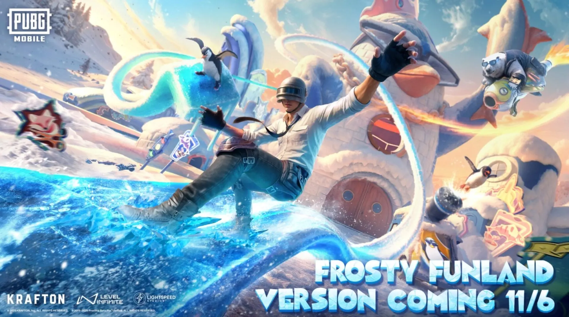 PUBG Mobile Update 4.1 Bawa Nuansa Dingin Penuh Aksi Lewat Event “Frosty Funland” 3 PUBG Mobile Update 4.1 Bawa Nuansa Dingin Penuh Aksi Lewat Event “Frosty Funland”