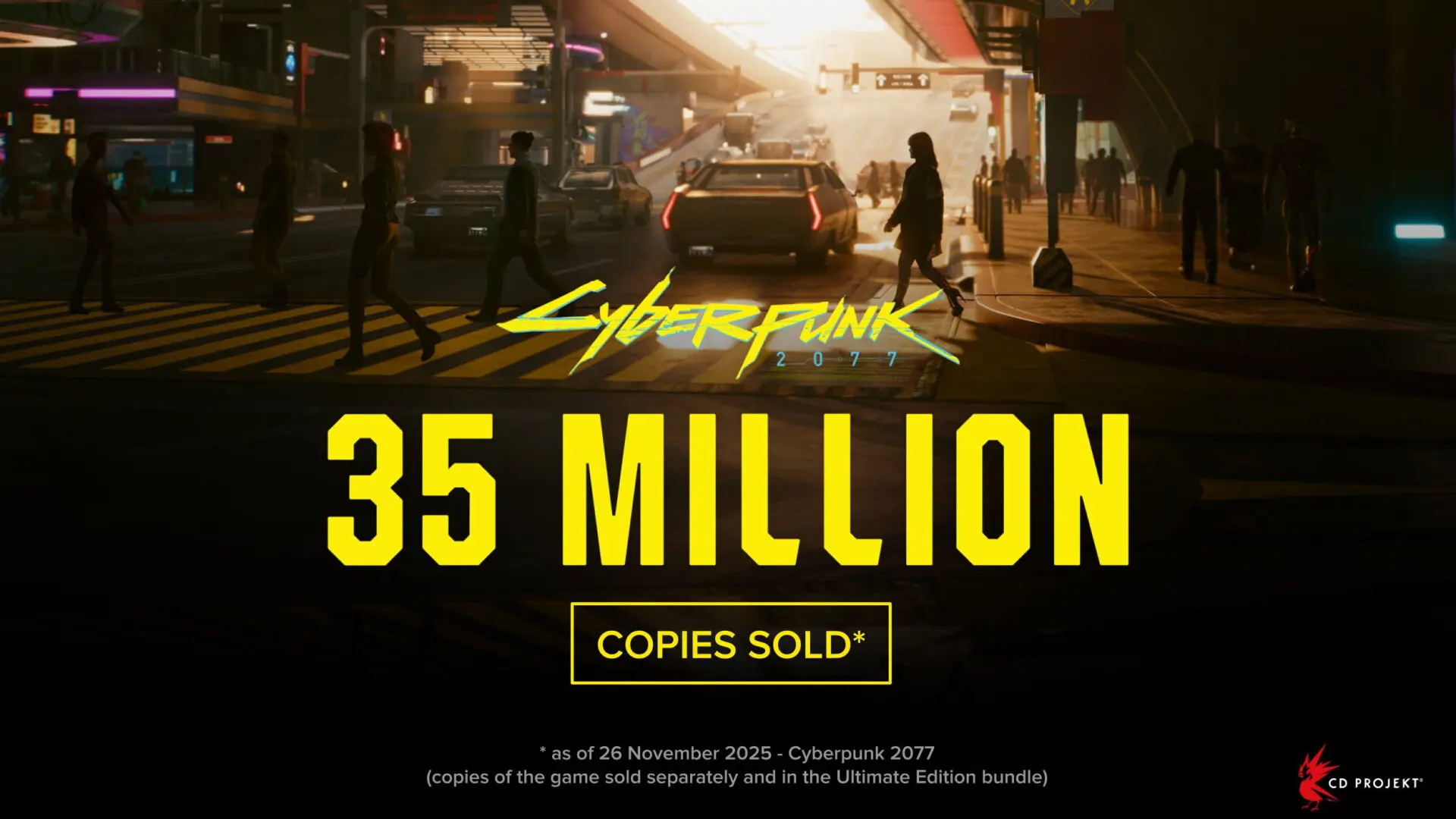 Penjualan Cyberpunk 2077 Tembus 35 Juta Kopi
