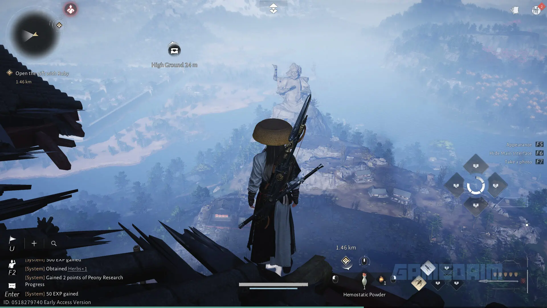 Pemandangan game where winds meet 2