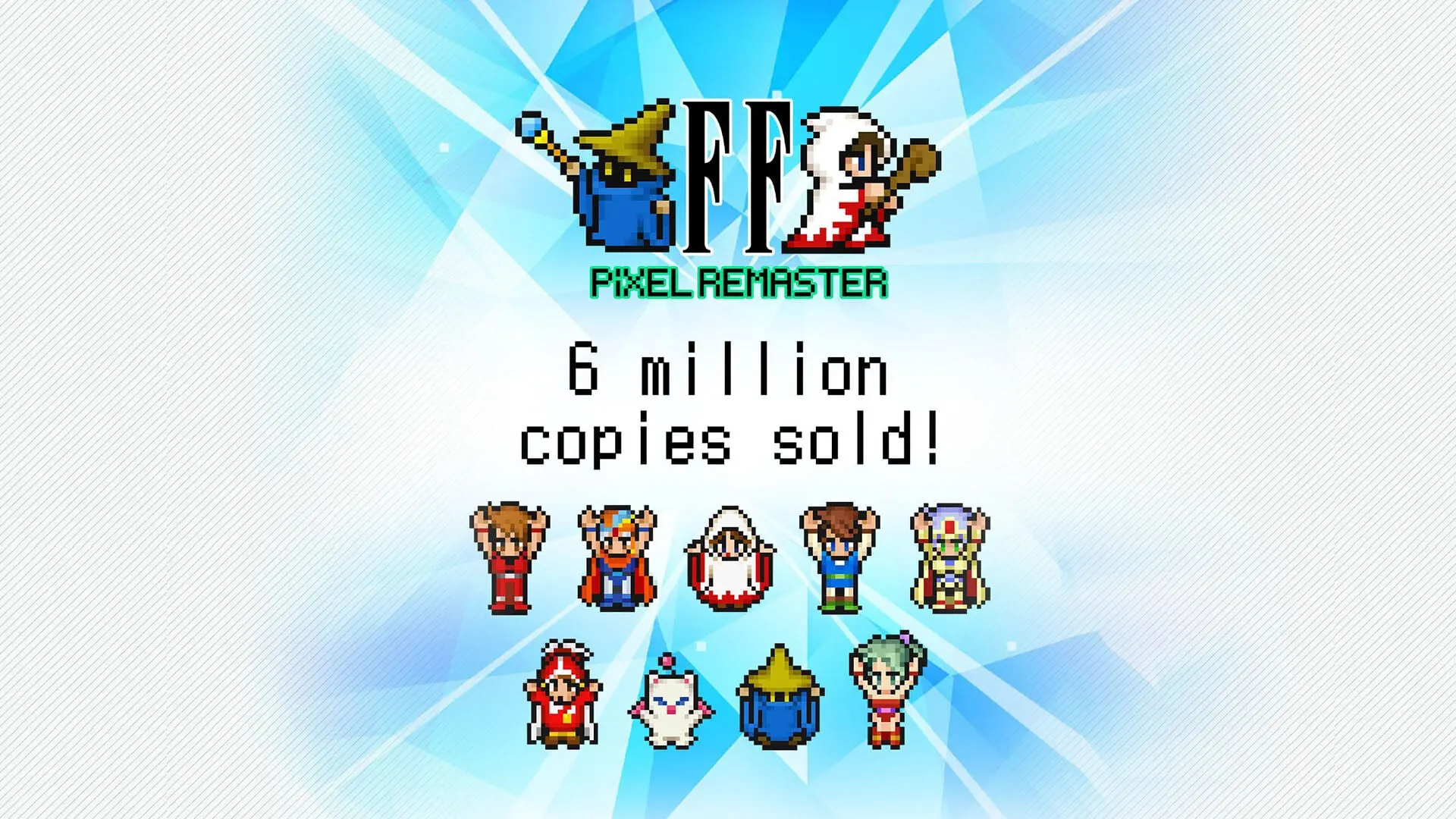 Penjualan Final Fantasy Pixel Remaster Tembus 6 Juta Kopi