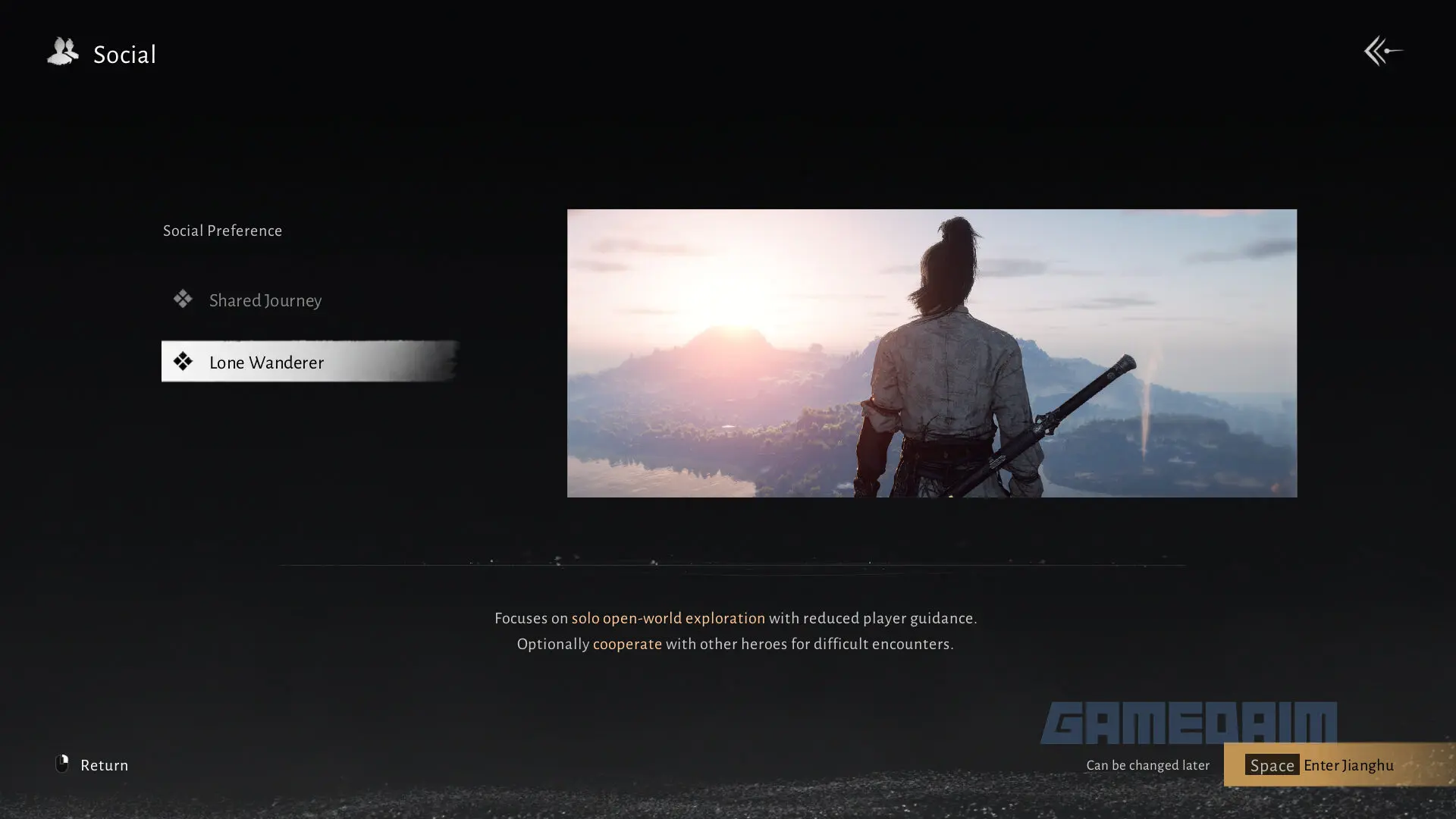 Pilihan mode social where winds meet