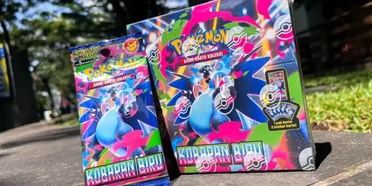 Akg entertainment luncurkan ekspansi pokémon “kobaran biru” untuk penggemar dan pemain 1 Pokémon game kartu koleksi seri “kobaran biru”