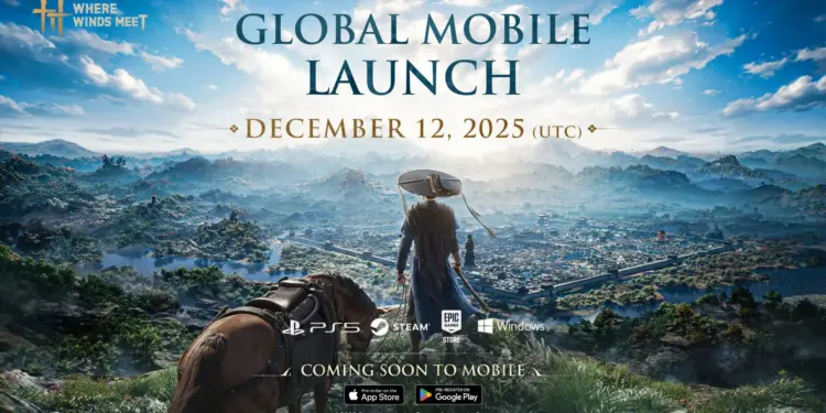 Where winds meet siap tuju mobile!