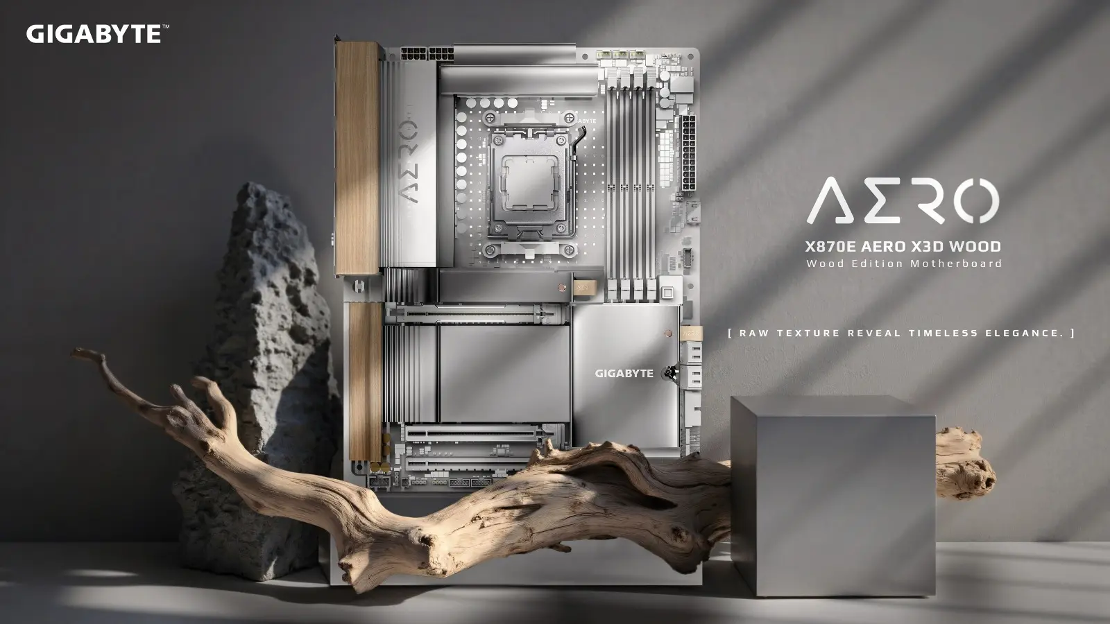 X870E AERO X3D WOOD Mendefinisikan Ulang Motherboard, Saat Tekstur Alami Menghadirkan Elegansi Abadi 1 X870E AERO X3D WOOD Mendefinisikan Ulang Motherboard, Saat Tekstur Alami Menghadirkan Elegansi Abadi