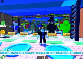Cara upgrade base di escape tsunami for brainrots roblox