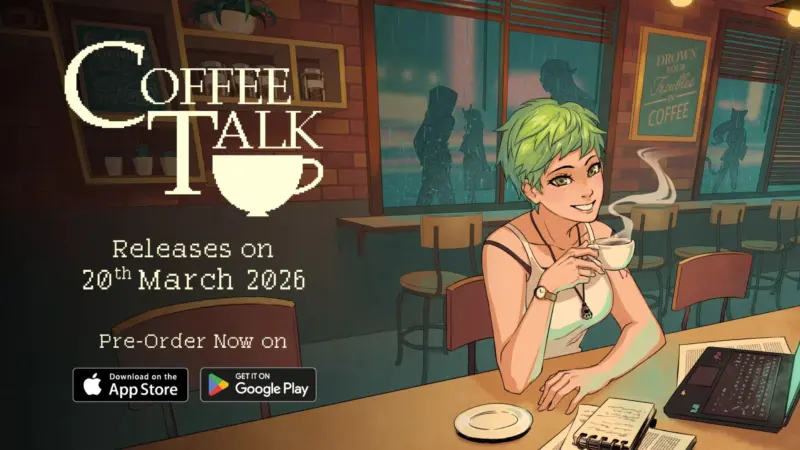 Coffee talk siap tuju mobile!