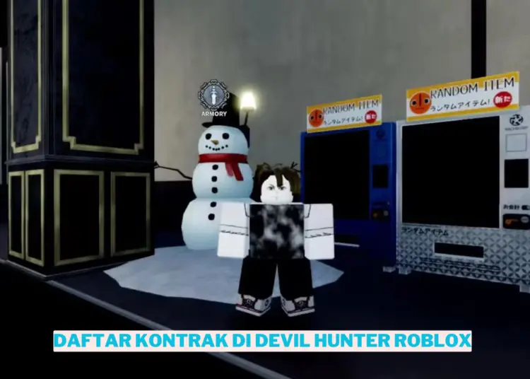 Daftar kontrak di devil hunter roblox