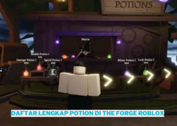 Daftar lengkap potion di the forge roblox