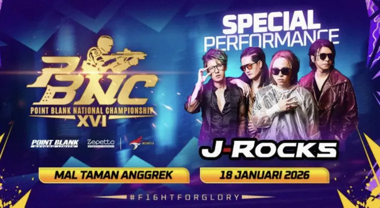 J-Rocks Siap Hibur Pengunjung Point Blank National Championship XVI