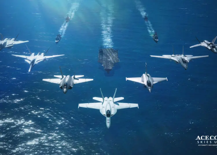 Penjualan ace combat 7 skies unknown tembus 7 juta kopi