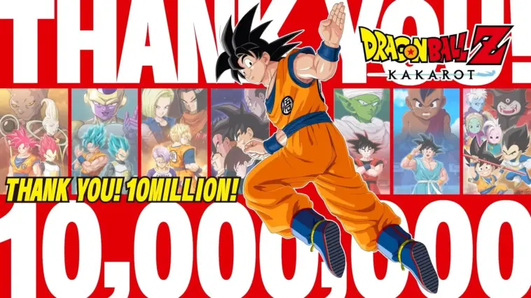 Penjualan Dragon Ball Z Kakarot Tembus 10 Juta Kopi