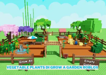 Vegetable plants di grow a garden roblox