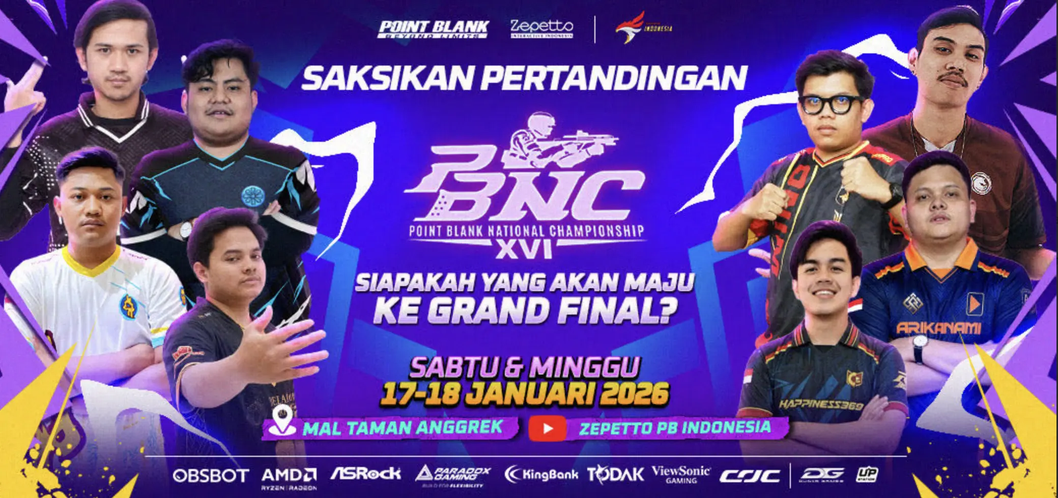 Point Blank National Championship XVI Resmi Bergulir di Jakarta 4 Point Blank National Championship XVI Resmi Bergulir di Jakarta