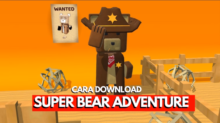 Gambar tampilan game Super Bear Adventure Beta versi terbaru 2026