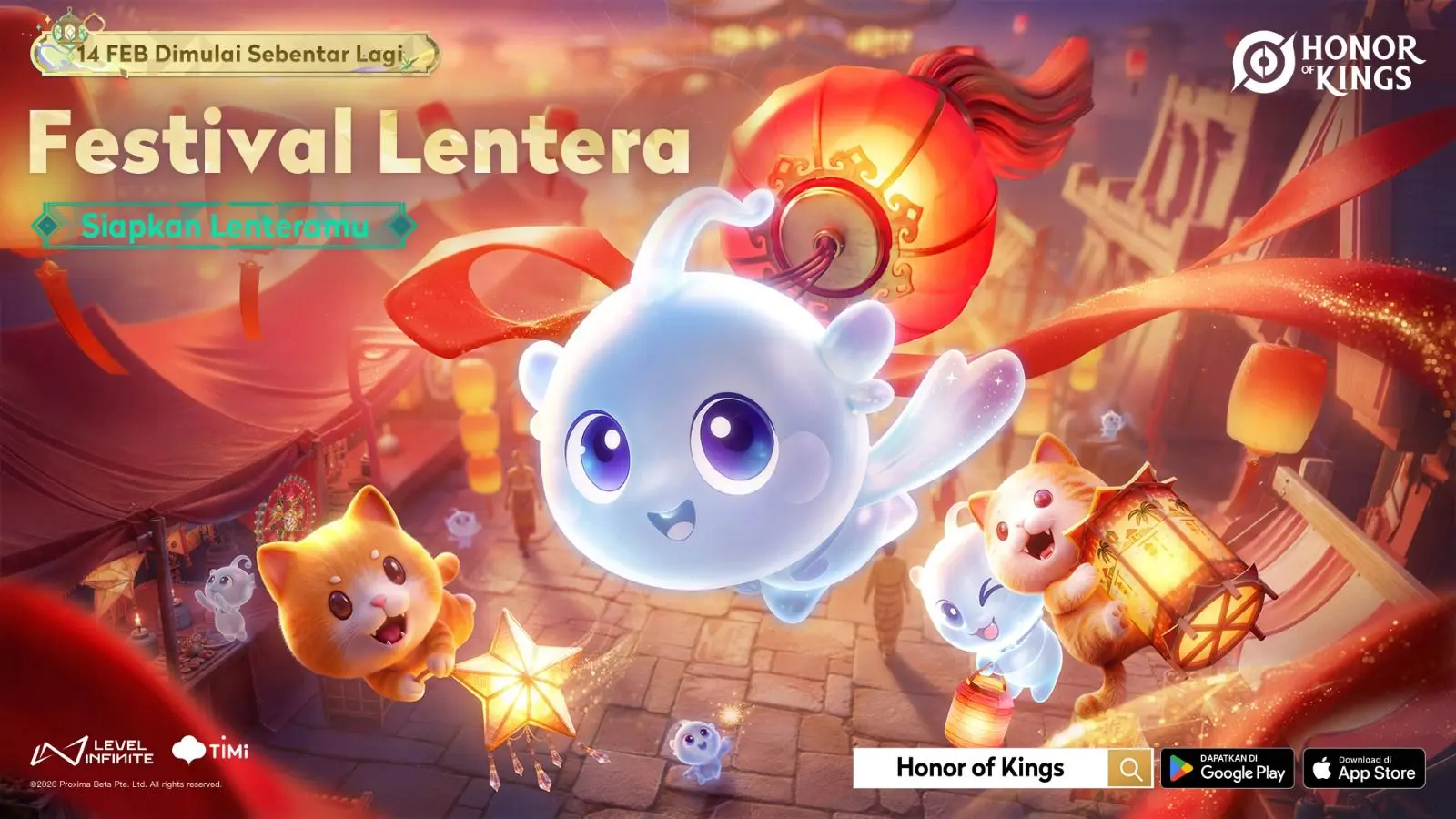 Festival Lentera & Valentine di Honor of Kings Hadirkan Konten Spesial Bertema Tahun Kuda 1 Festival Lentera & Valentine di Honor of Kings Hadirkan Konten Spesial Bertema Tahun Kuda