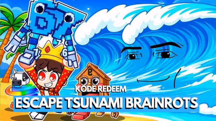 Kode Redeem Escape Tsunami For Brainrots