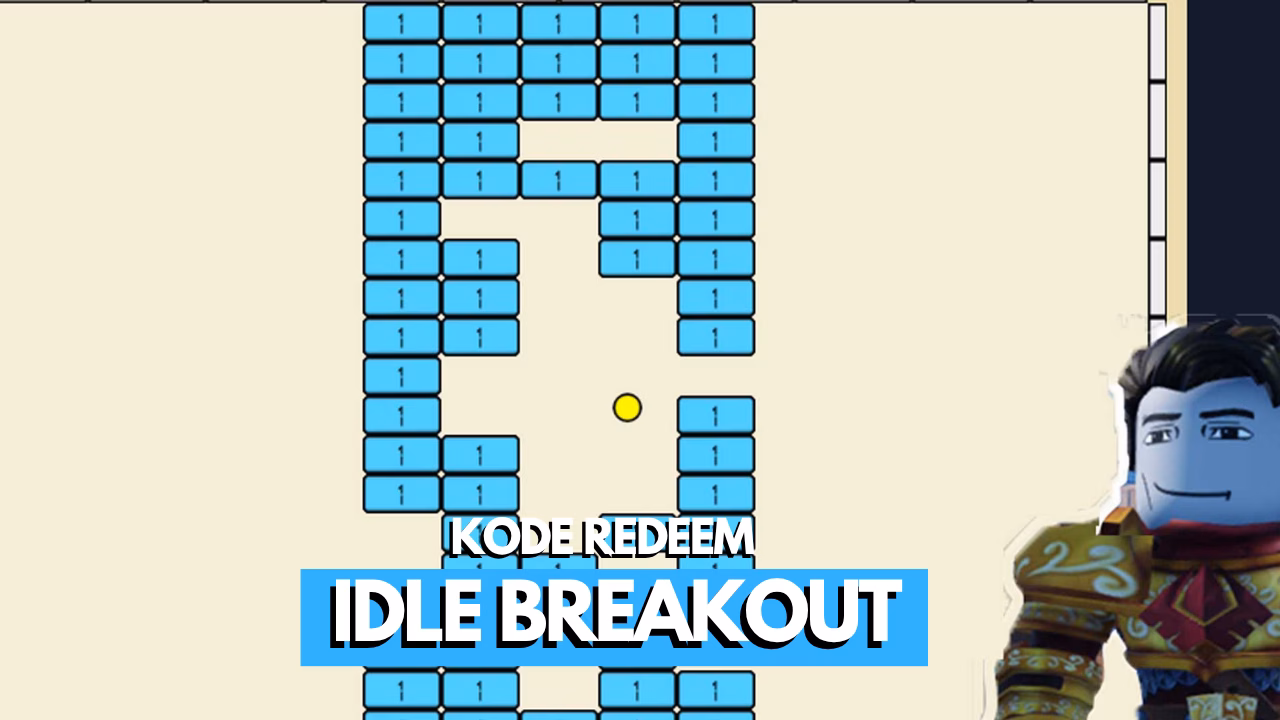 Kode Redeem Idle Breakout Roblox (Juli 2026) 1 Kode Redeem Idle Breakout Roblox