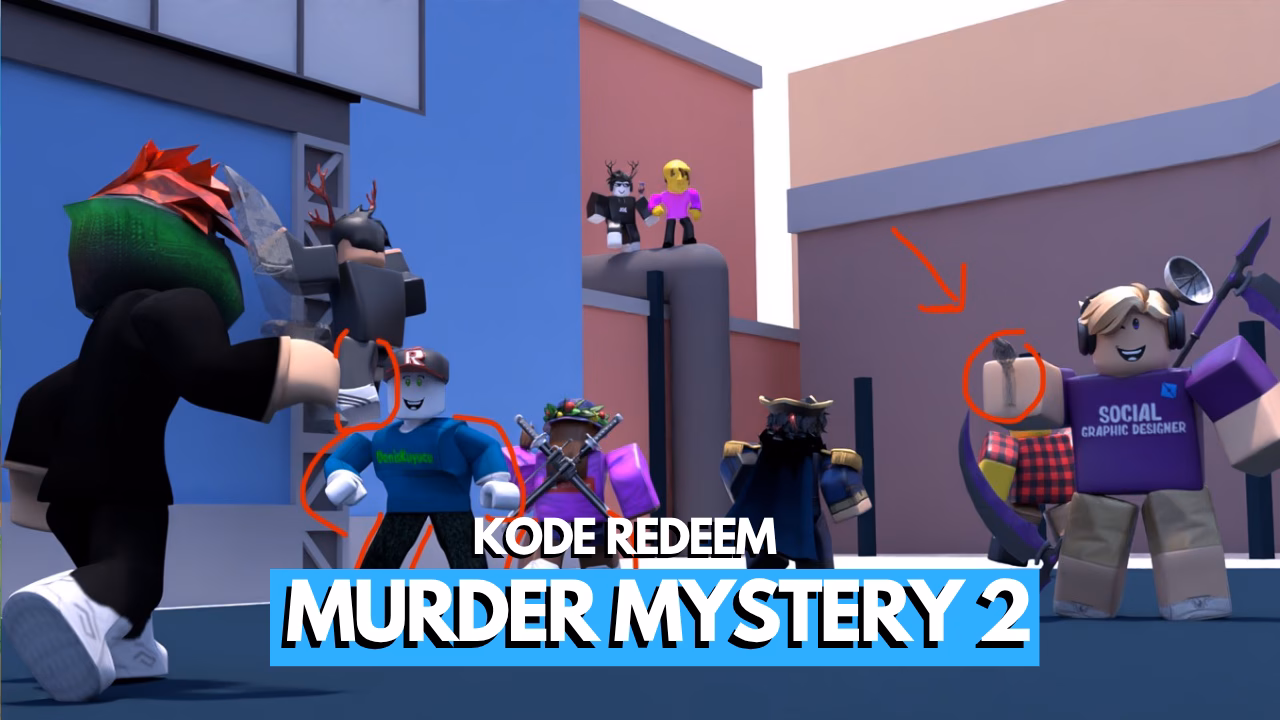 Kode Redeem Murder Mystery 2 Roblox Terbaru (Juli 2026) 1 Kode Redeem Murder Mystery 2 Roblox Terbaru